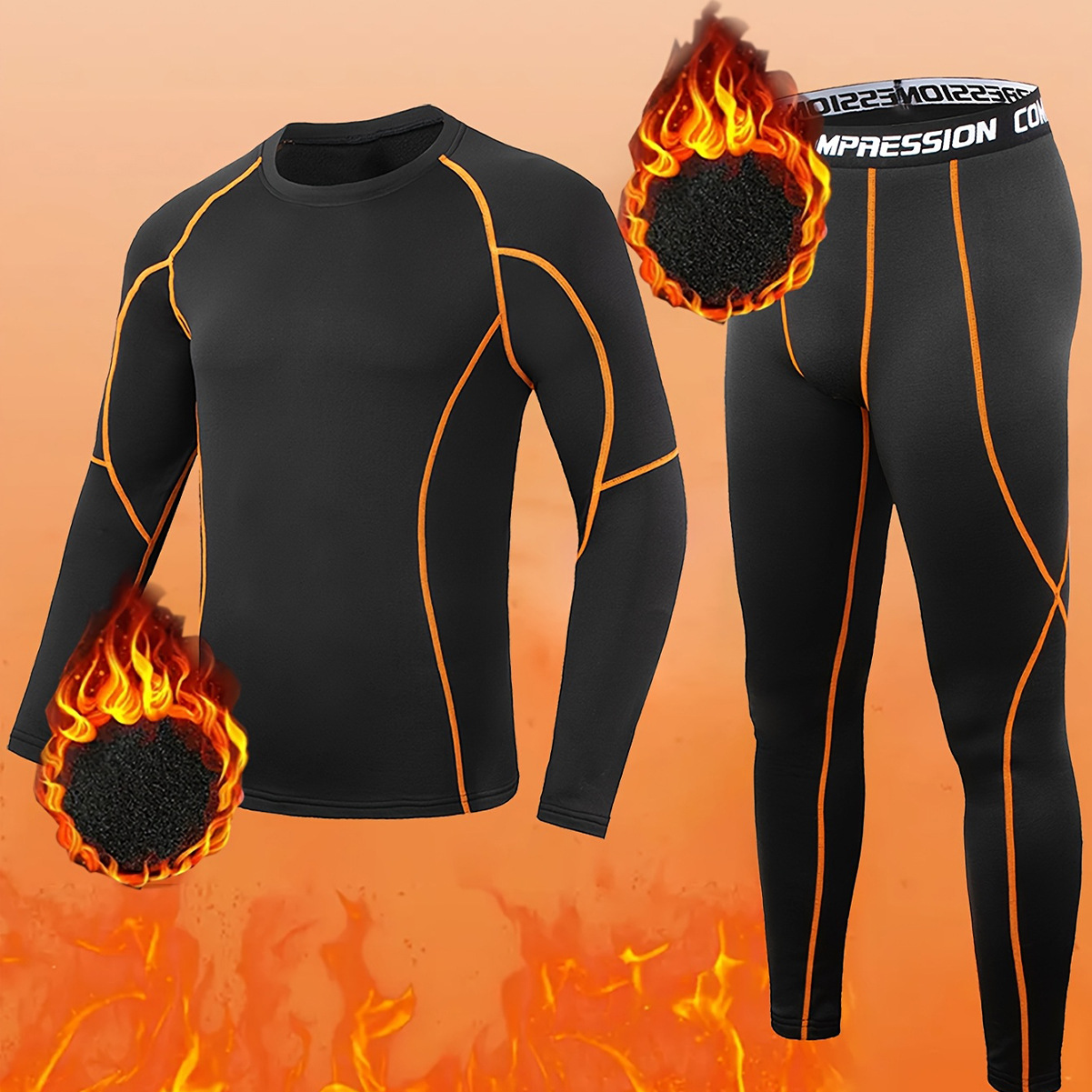 Winter Mens Fleece Athletic 2  - đánh giá và giá Compression Long Pant