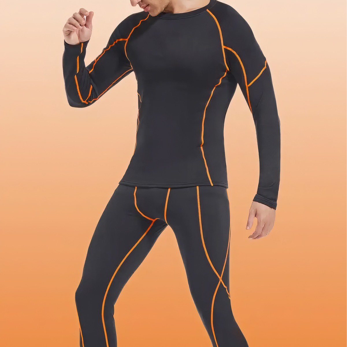 Winter Mens Fleece Athletic 2  - đánh giá và giá Compression Long Pant