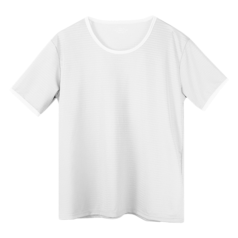 Men's Ice Silk Seamless T-Shir - đánh giá và giá Undershirt Crew Neck