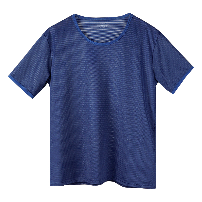 Men's Ice Silk Seamless T-Shir - đánh giá và giá Undershirt Crew Neck