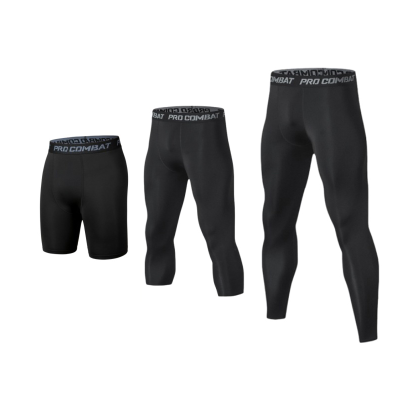 New Male Compression Pants Sha - đánh giá và giá Compression Shorts Athletes