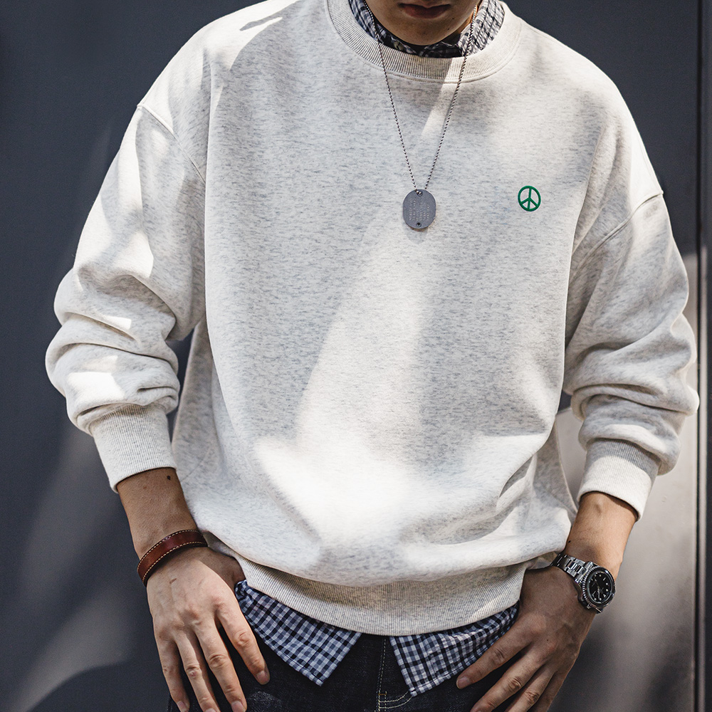 Maden Casual Gray Round-Neck H - đánh giá và giá Undershirt Crew Neck