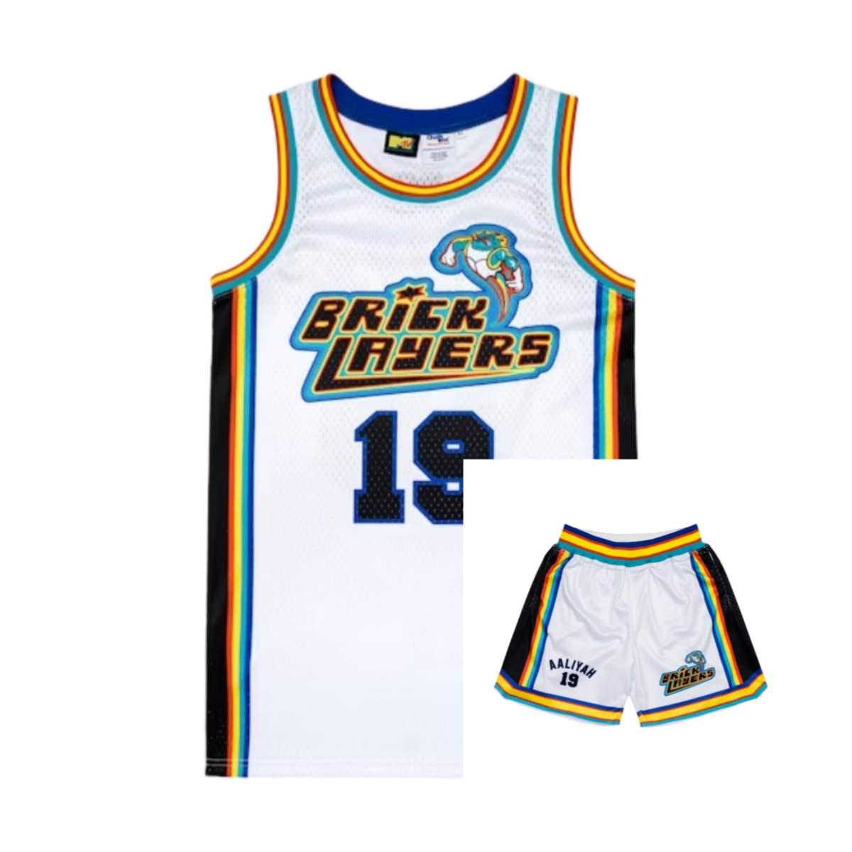 1996 Aaliyah #19 Bricklayers M - đánh giá và giá Sleeveless Undershirt