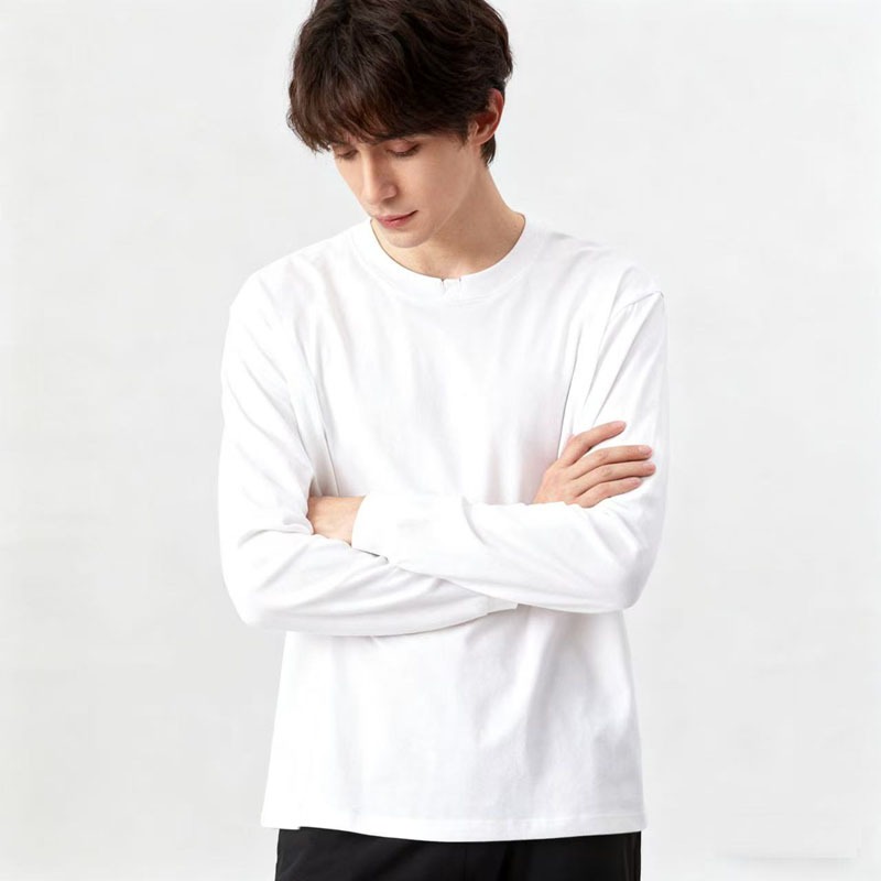 Men American Heavyweight Cotto - đánh giá và giá Undershirt Crew Neck